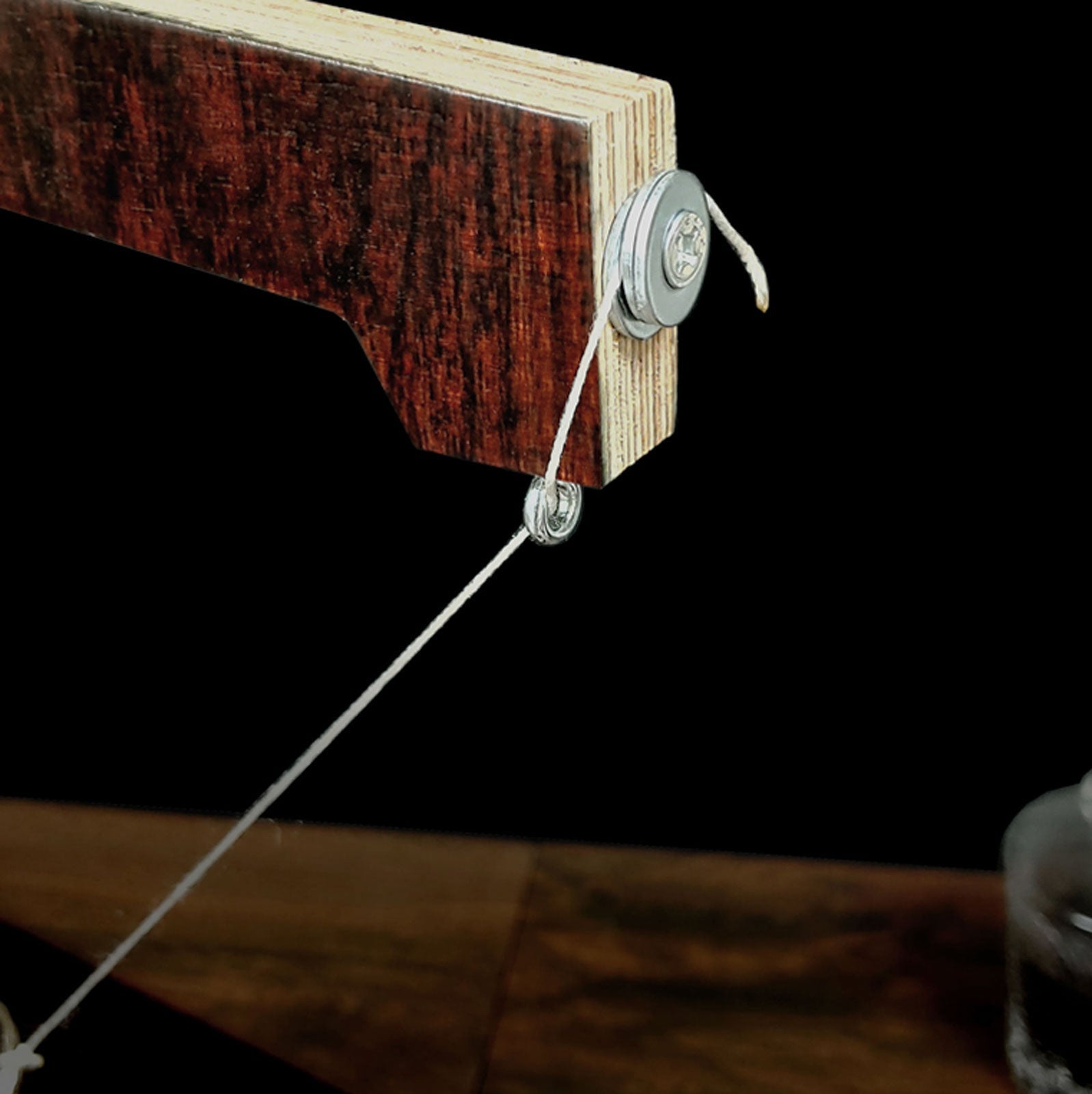 Battle Toss - 2 Player Ring Toss Game - Light Wood