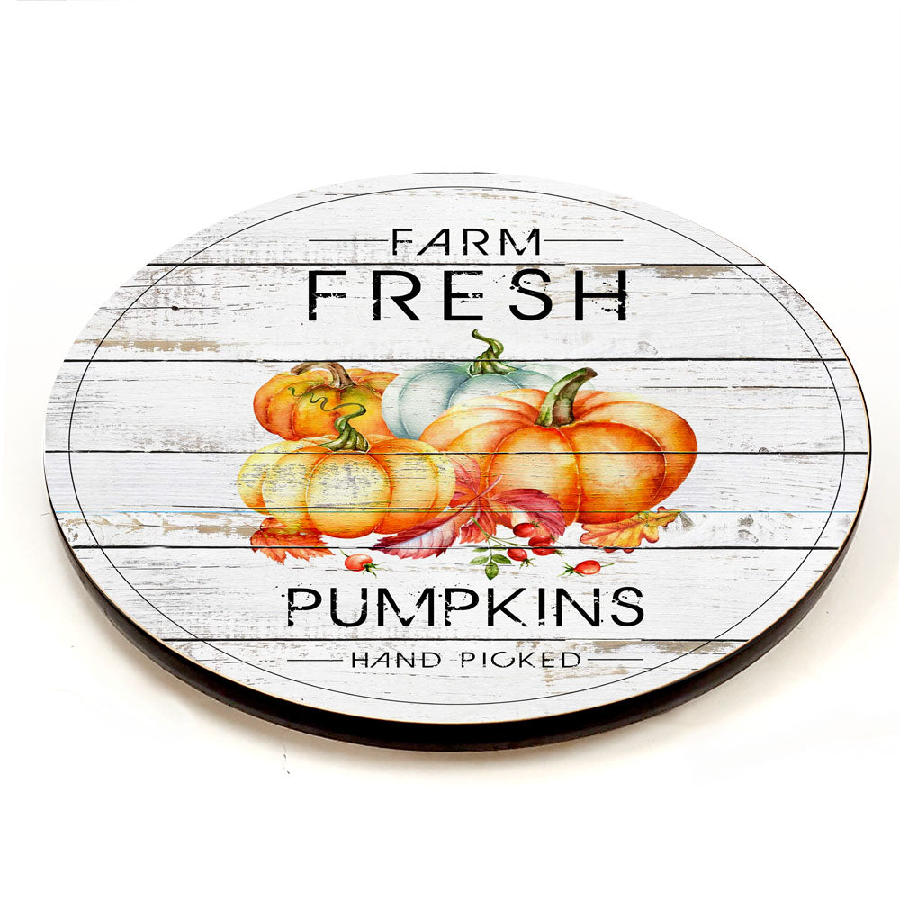 Farm Fresh Pumpkins Lazy Susan - Size Options