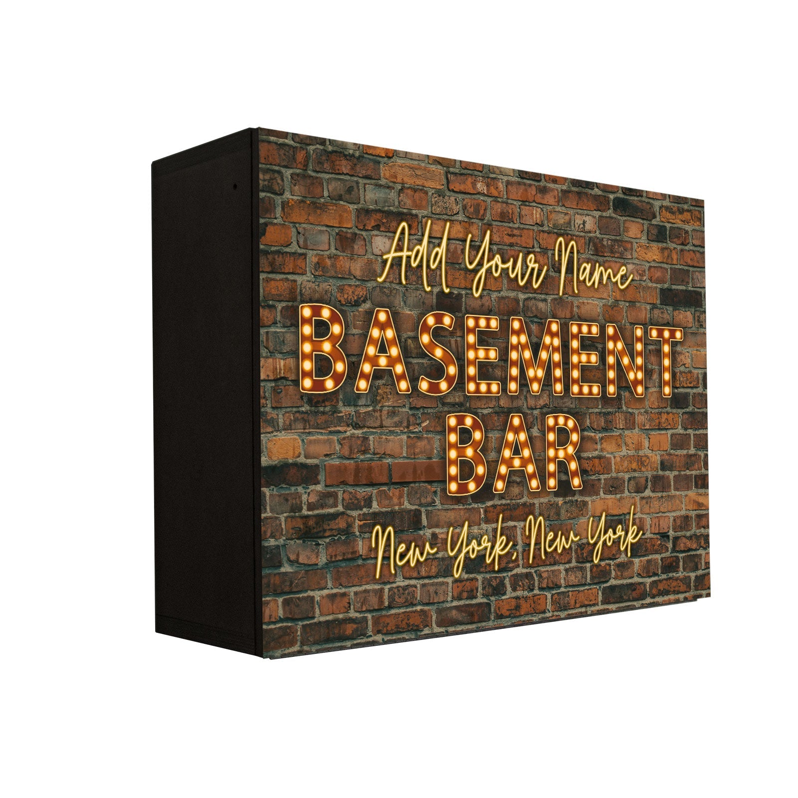 Murphy Walbar™ - 24x18 Customizable Basement Bar Design