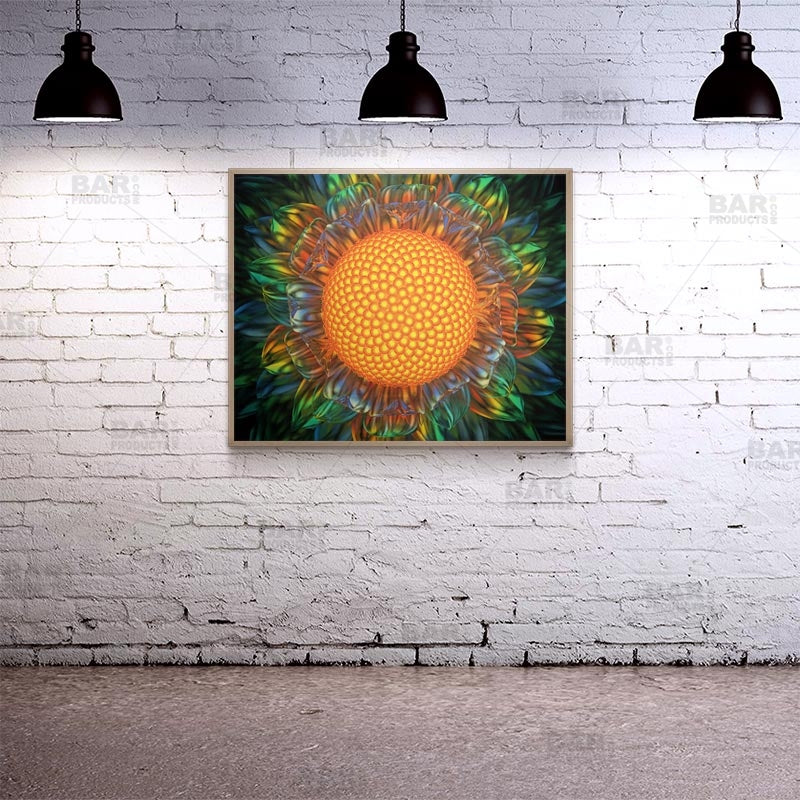 Sunburst Daisy 24" x 30" Wooden Table Top - Two Types Available