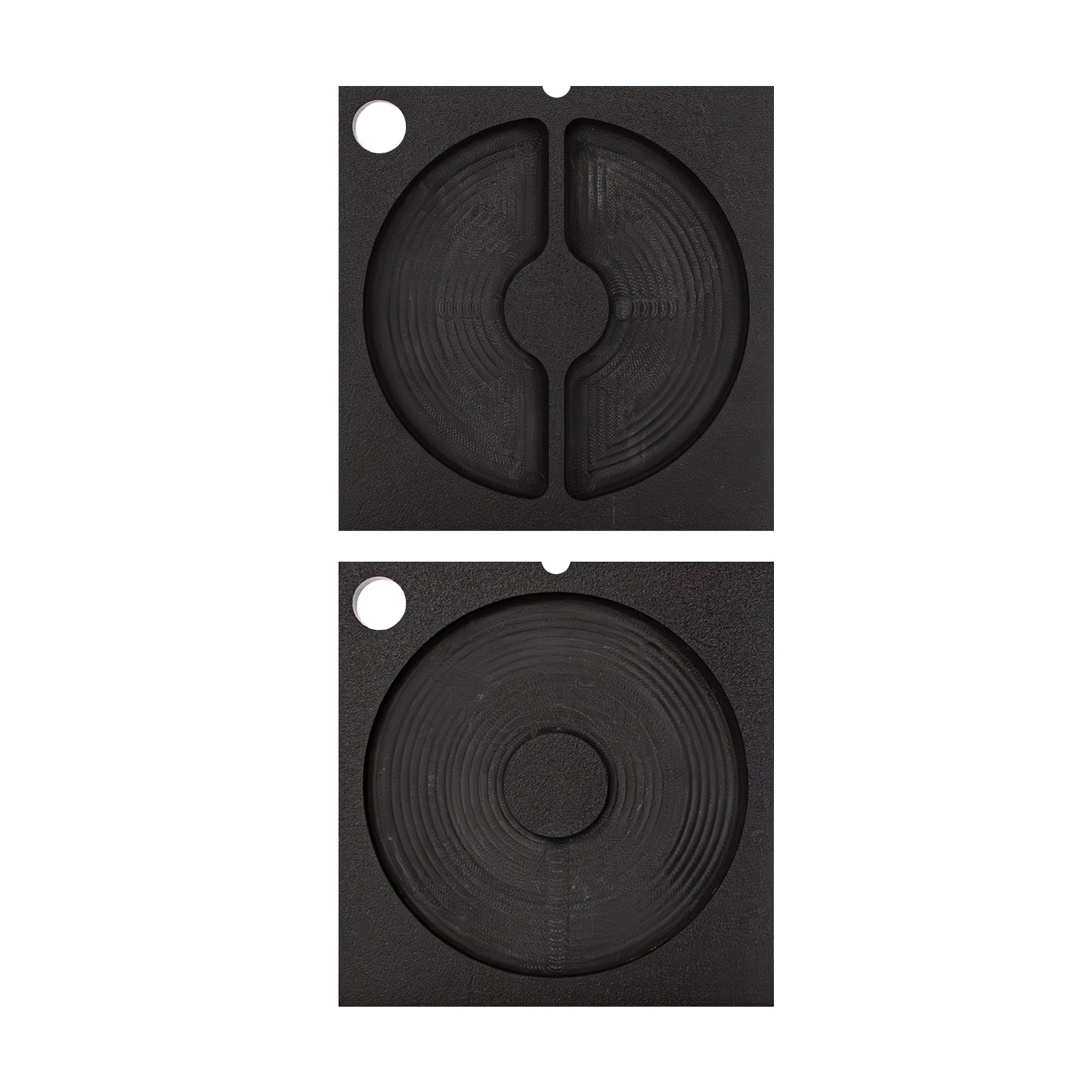 UnderDrawers™ - Undermount Salt Rim Drawer For Bar - Dark Walnut Stain