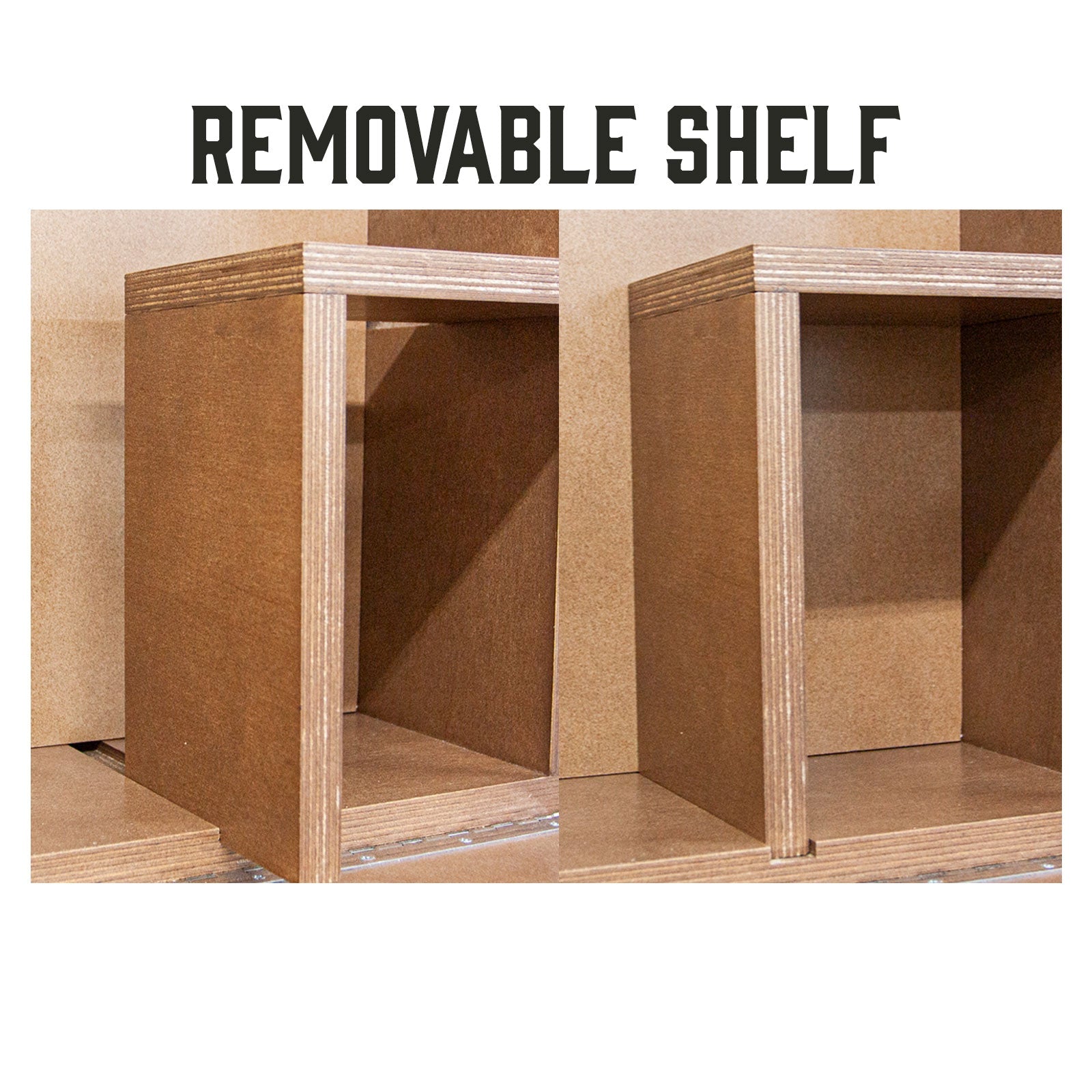 Custom Murphy Walbar™ - Removeable Shelf