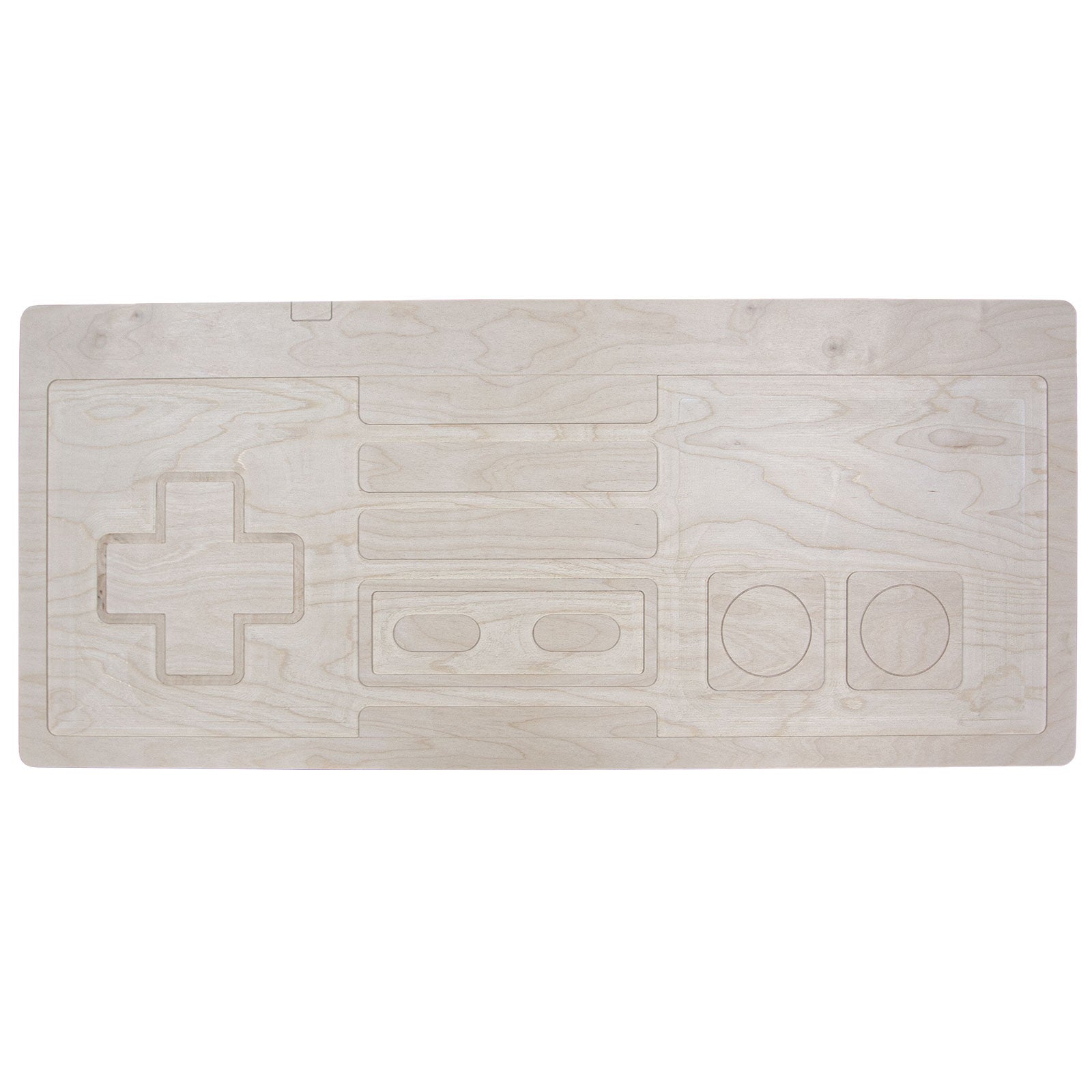 DIY Wooden Coffee Table Top - Classic Game Console Controller