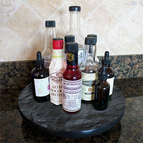 Lazy Susan - SLATE design - 3 Different Sizes - For Kitchen Table Top