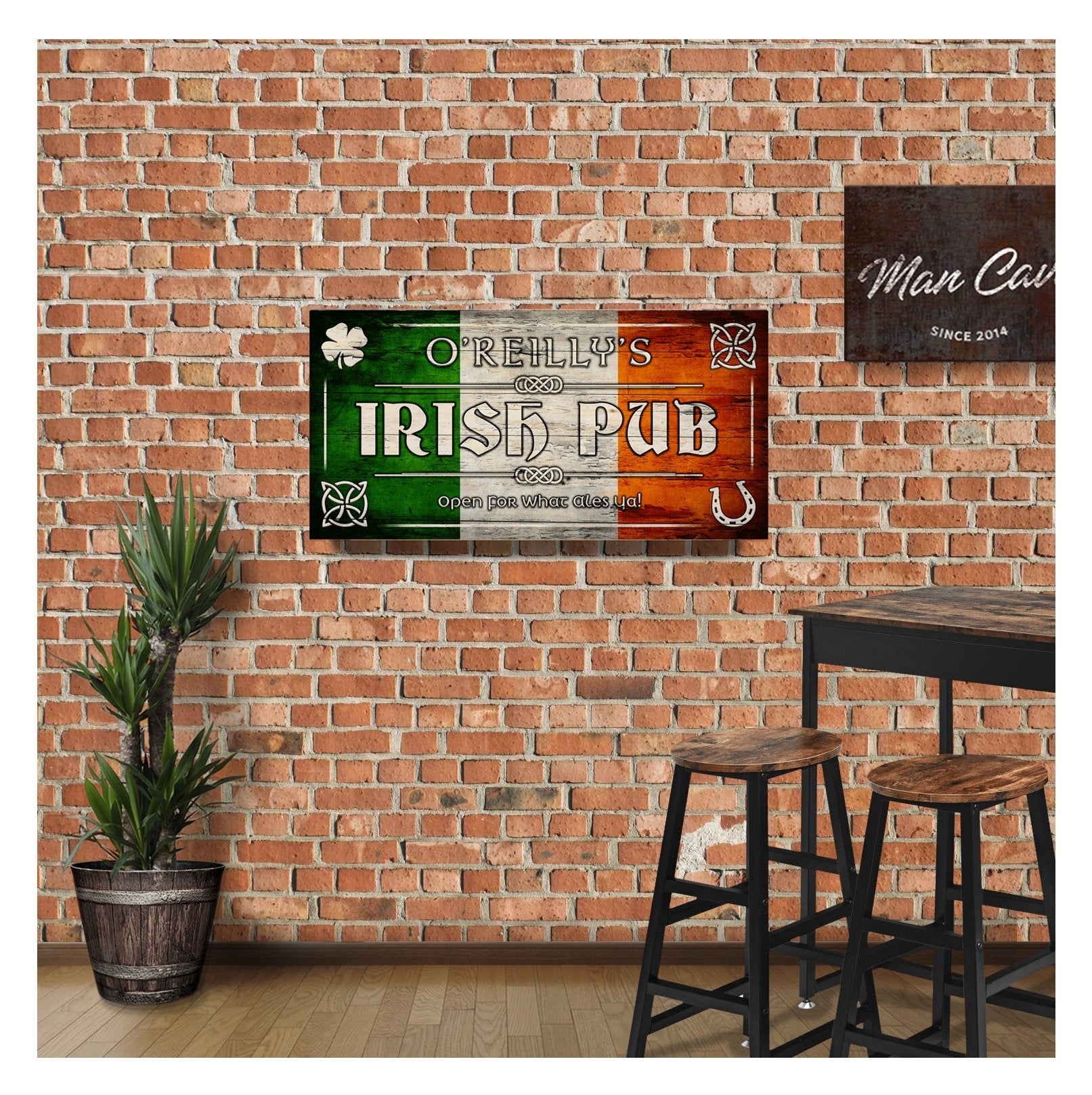 MURPHY WALBAR™ - CUSTOMIZABLE IRISH PUB DESIGN