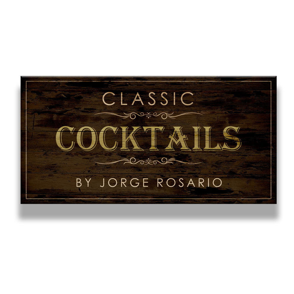 Murphy WalBAR™ - CUSTOMIZABLE Classic Cocktail Design