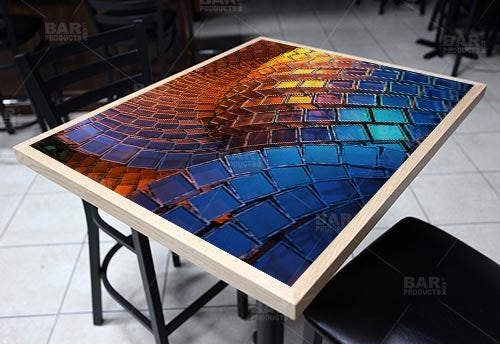 Waveform 24" x 30" Wooden Table Top - Two Types Available