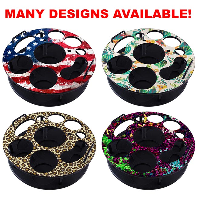 Wood VIP Bottle Service Tray - 18 inch - Choose Your Pattern